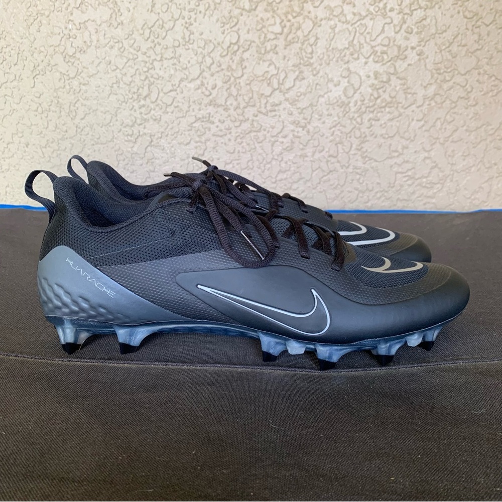 Nike Alpha Huarache 8 Pro Lax Lacrosse Lax Cleats CW4439-011 Men’s Size 15